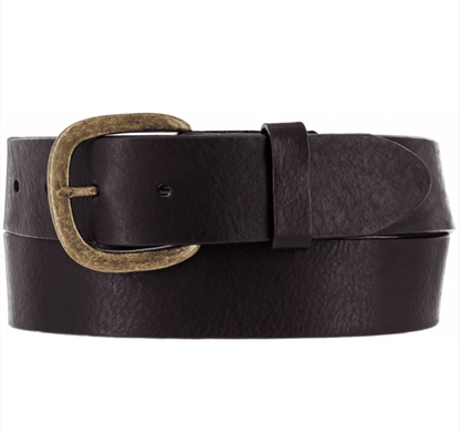 Justin Men's Brown Leather Basic Work Belt 232BR