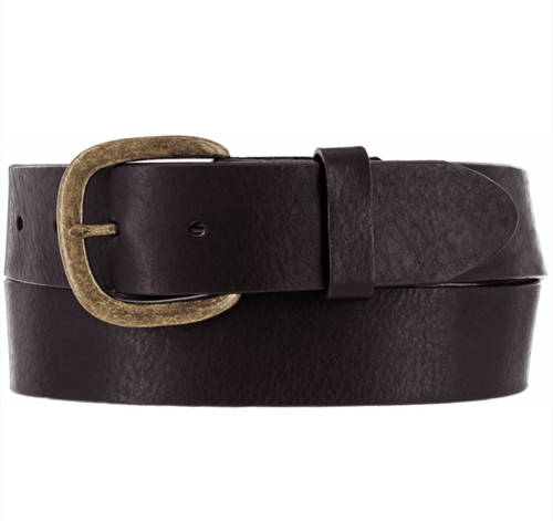 Justin Men's Brown Leather Basic Work Belt 232BR