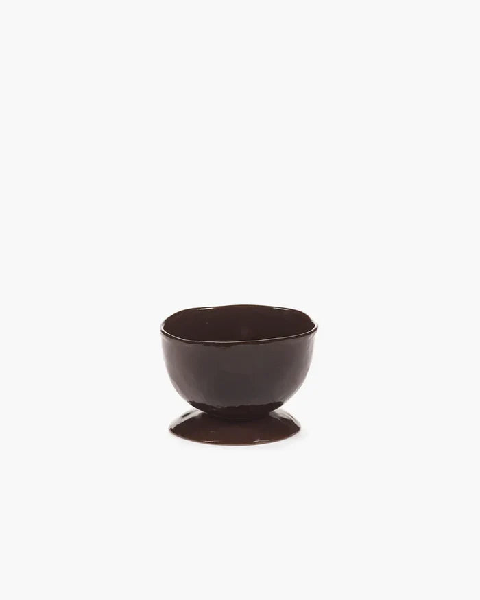 LA MERE SMALL FOOTED  BOWL IN BLACK