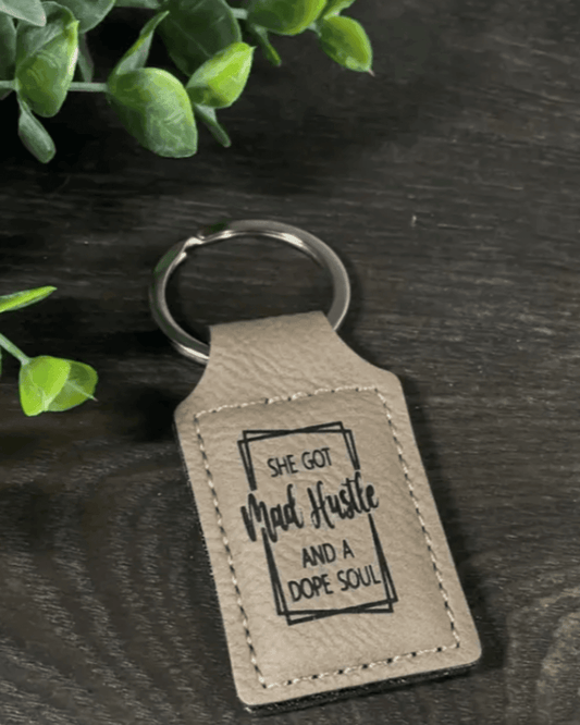 Mad Hustle & Dope Soul Key Chain MADHUS