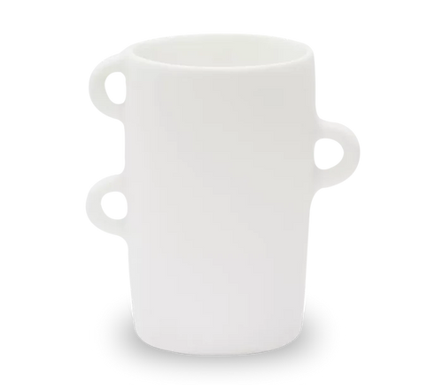 MEDIUM LOOPY VASE IN WHITE