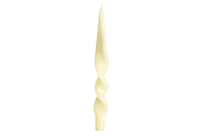 MELORIA TWIST CANDLE IN WHITE