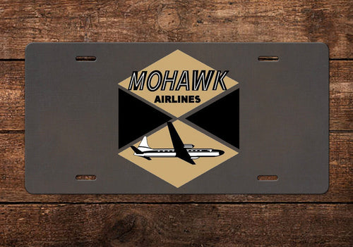 Mohawk Airlines License Plate