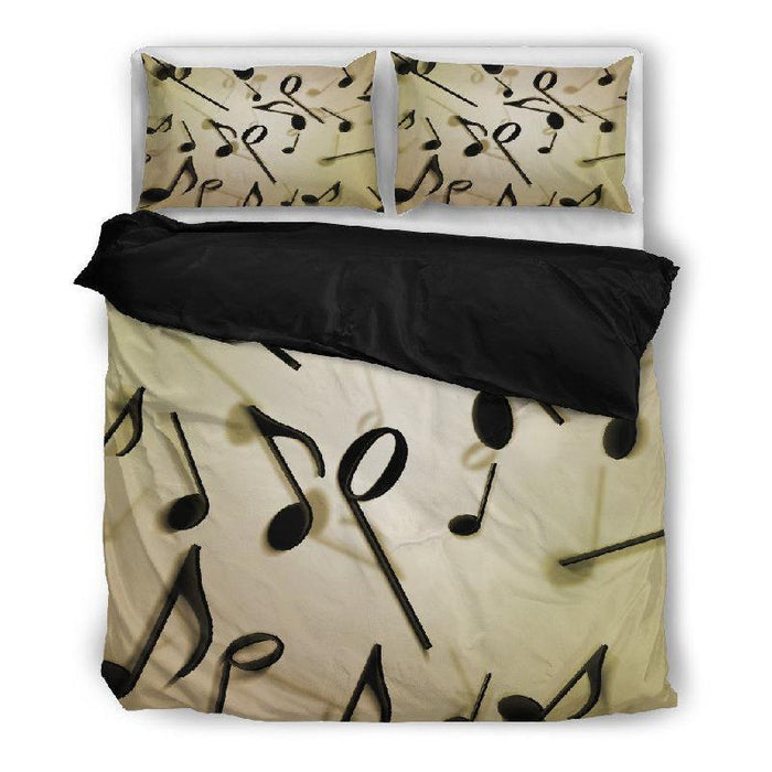 Music Notes Duvet Cover Set-KaboodleWorld