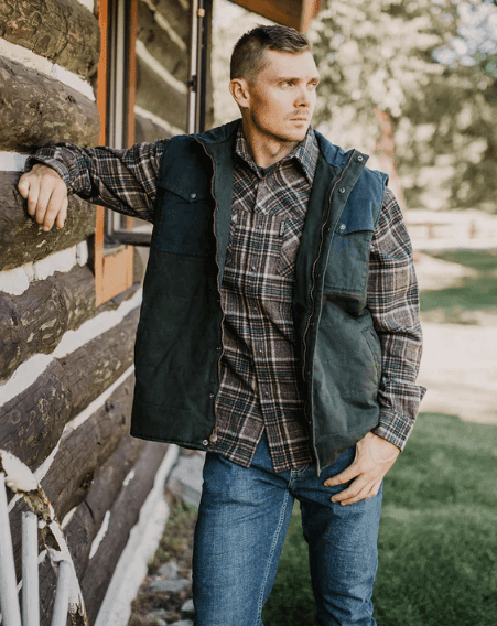 Outback Trading Co. Olive Greyson Long Sleeve Shirt 40258-OLV
