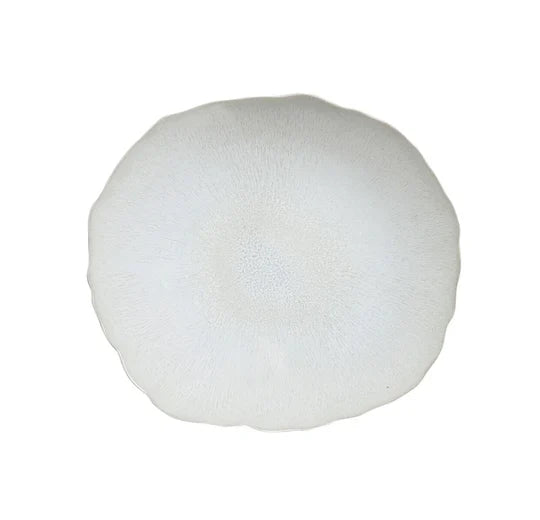 PLUME DESSERT PLATE IN PEARL