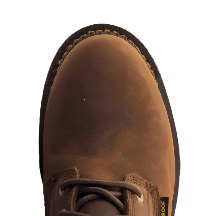 R. Watson Men's 8” Lace Up Composite Toe Waterproof Logger Work Boot RW1300-CT-W