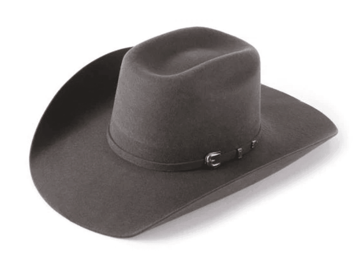 Resistol Youth Cody Johnson Pennington 4" Brim Grey Felt Hat RWPNTN-CJ4053
