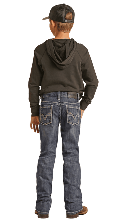 Rock & Roll Boys Bootcut Jeans RRBD0BR0LG