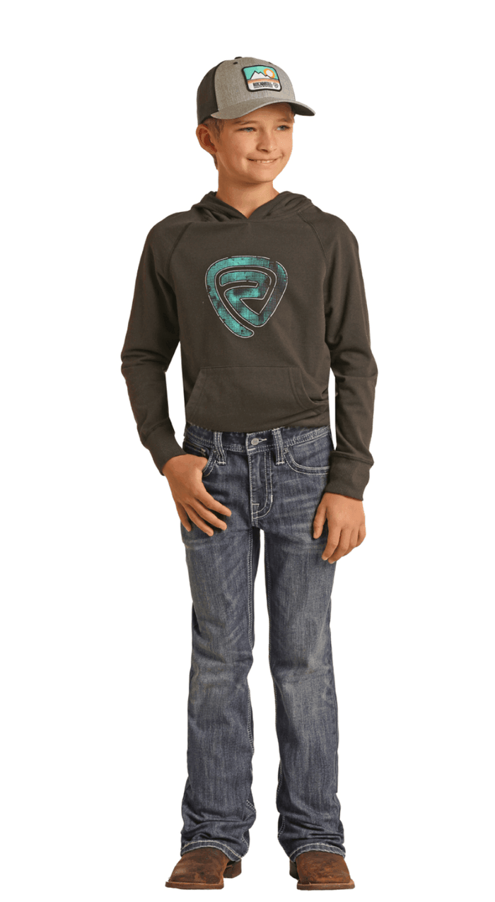 Rock & Roll Boys Bootcut Jeans RRBD0BR0LG