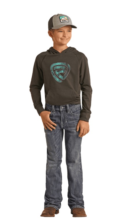 Rock & Roll Boys Bootcut Jeans RRBD0BR0LG