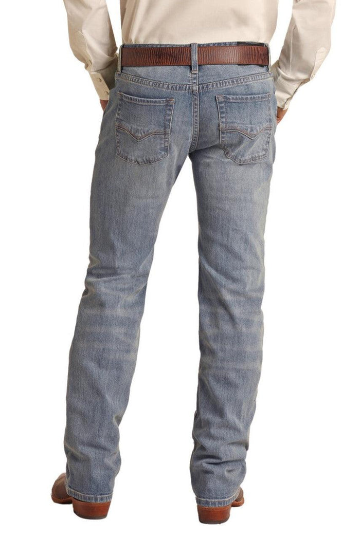 Rock & Roll Cowboy Men's Vintage '46 Regular Fit Straight Leg Jeans RRMD1PR13J-Painted Cowgirl Western Store