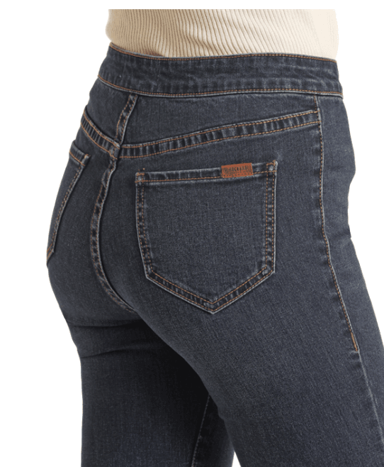 Rock & Roll Cowgirl Women's Button High Rise Flare Jeans BW6PD02241