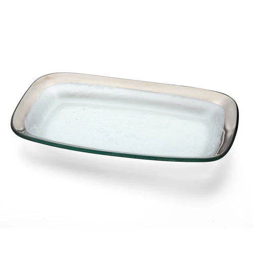 ROMAN ANTIQUE APARAGUS PLATTER IN PLATINUM