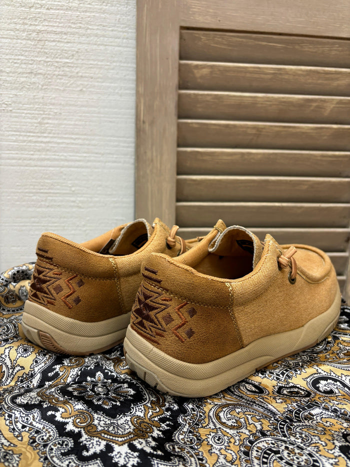 Roper Women's Vintage Tan Canvas Chukka Casual Shoe 1663-3415-Painted Cowgirl Western Store
