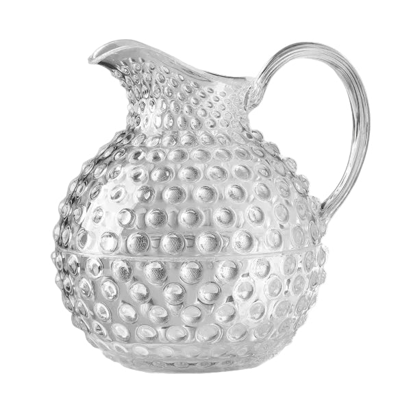 ROSETTA PITCHER IN CLEAR