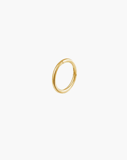 3 Pcs Hoop Helix Earring Set in Gold