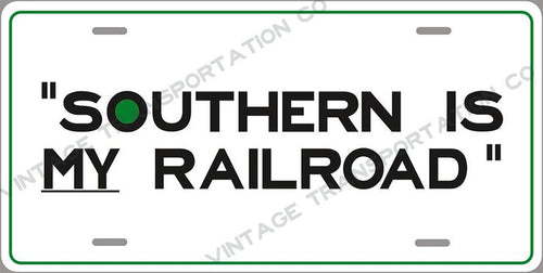 Southern Railway Classic License Plate (6)