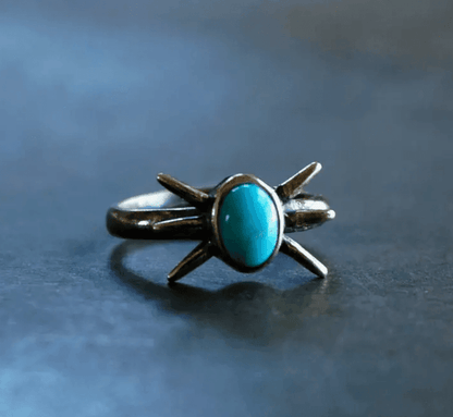 Sowell Jewerly Kanti Turquoise Ring RS3604