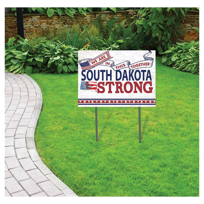 State Strong Lawn Sign South Dakota