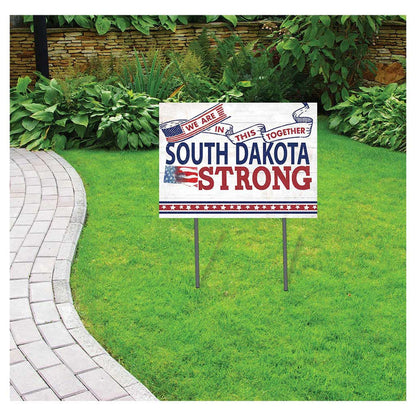 State Strong Lawn Sign South Dakota