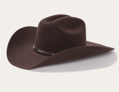 Stetson 4X Quality Wool Llano Chocolate Western Cowboy Hat SWLLNO-7242-22-67
