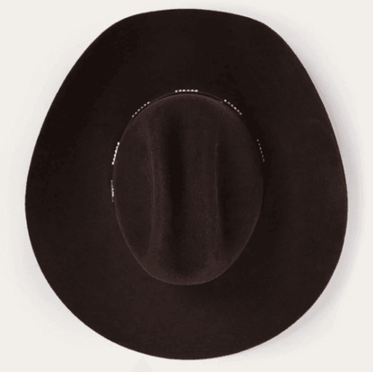 Stetson 4X Quality Wool Llano Chocolate Western Cowboy Hat SWLLNO-7242-22-67
