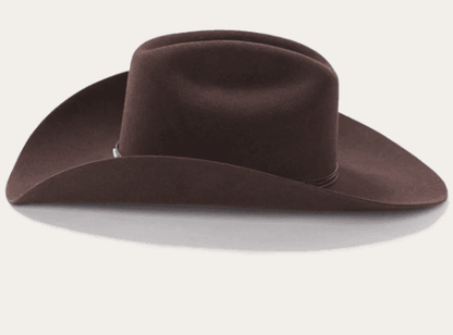 Stetson 4X Quality Wool Llano Chocolate Western Cowboy Hat SWLLNO-7242-22-67