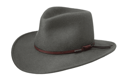 Stetson Bozeman Steel Crushable Wool Cowboy Hat TWBOZE 85