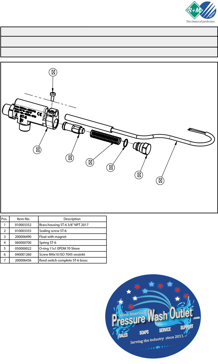 ST-6 FLOW SWITCH by SUTTNER