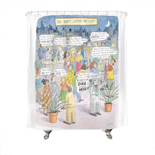 The Party, After You Left Shower Curtain