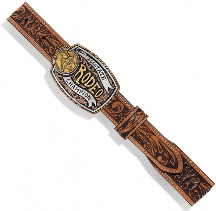 Tony Lama Kid's Brown Lil' Champ Leather Belt C60154