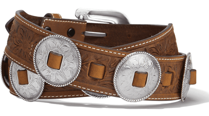 Tony Lama Women's Brown Sedona Concho Belt C51309