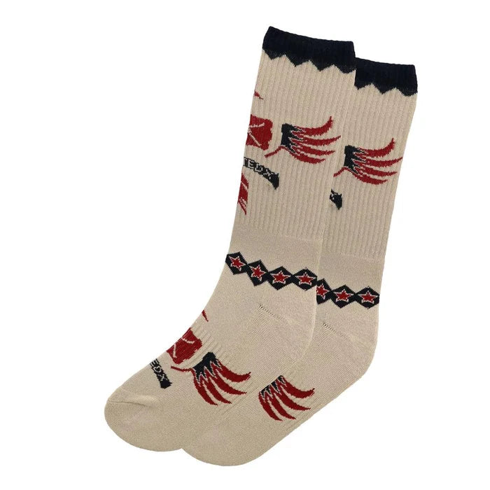 Twisted X Arrow Crew Socks SOCK004-Painted Cowgirl Western Store