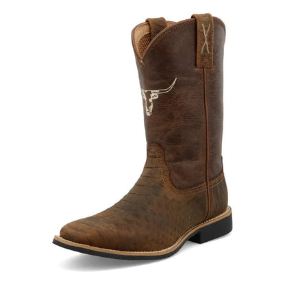 Twisted X Children’s & Youth Top Hand Tan Leather Cowboy Boots YTH0016-Painted Cowgirl Western Store