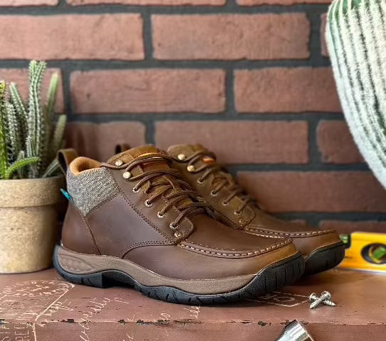 Twisted X Men's 4" Waterproof Acid Resistant Leather Work Boot Shoe MAXW001