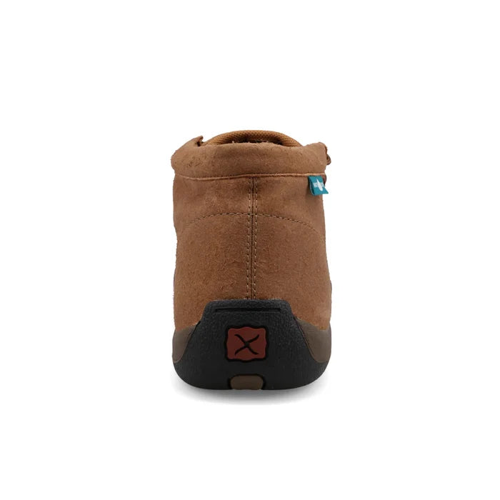 Twisted X Men's Saddle Leather Waterproof Nano Safety Toe Driving Moc Shoe MDMNTW2-Painted Cowgirl Western Store