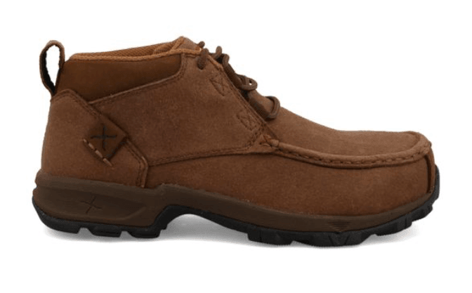 Twisted X Women's Brown Patina Steel Toe 4” Work Boot Shoe WHKS001