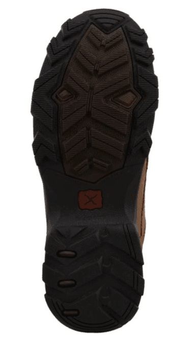 Twisted X Women's Brown Patina Steel Toe 4” Work Boot Shoe WHKS001