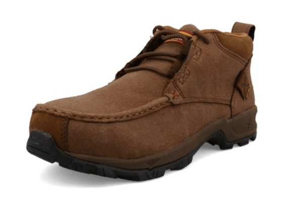 Twisted X Women's Brown Patina Steel Toe 4” Work Boot Shoe WHKS001