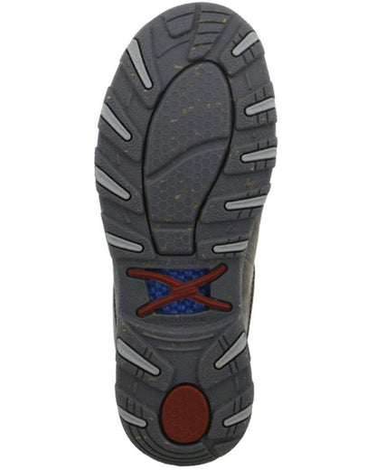 Twisted X Women's Slip On Driving Moc Grey Leather Casual Shoe WXC0015-Painted Cowgirl Western Store