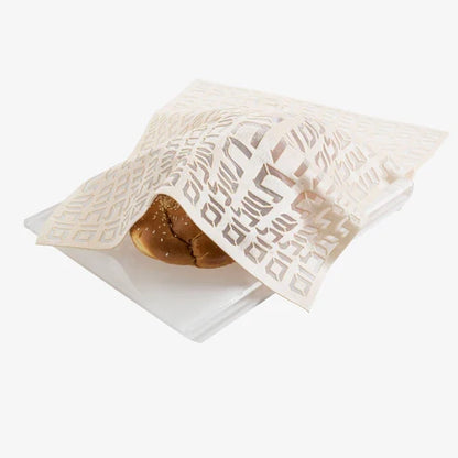 VELVET TYPE CHALLAH COVER IN CREAM