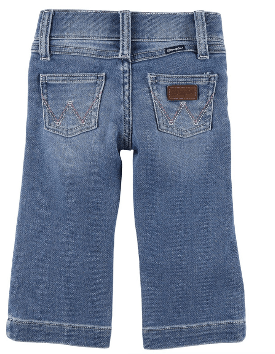 Wrangler Baby and Toddler Girl's Boot Cut Trouser Jeans 112328282-Painted Cowgirl Western Store