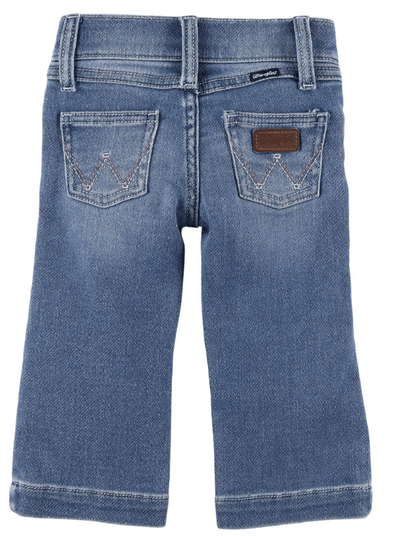 Wrangler Baby and Toddler Girl's Boot Cut Trouser Jeans 112328282-Painted Cowgirl Western Store