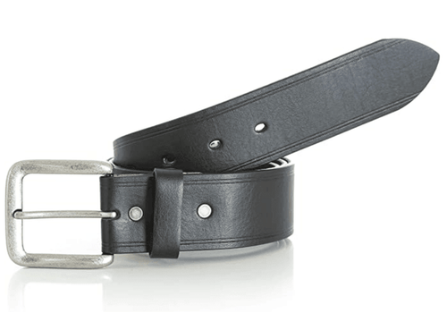 Wrangler Men's Rugged Wear Black Leather Belt RWB2101