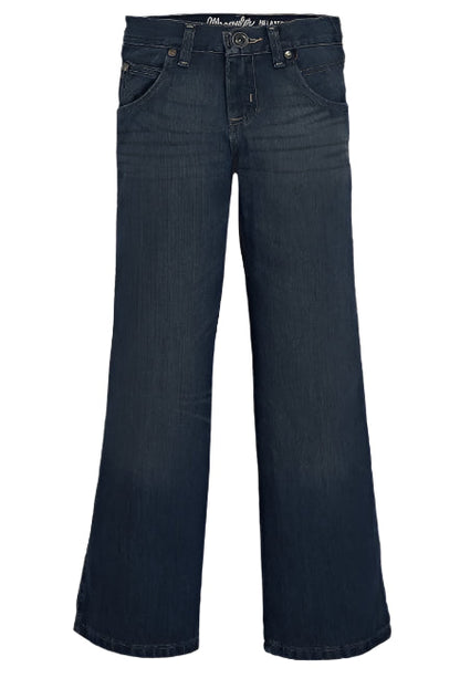 Wrangler Retro Boy's Relaxed Fit Dark Wash Bootcut Jeans BRT20NS
