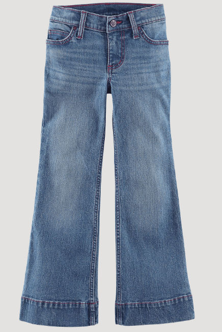 Wrangler Retro Girl's Valarie Western Trouser Jeans 112336710-Painted Cowgirl Western Store