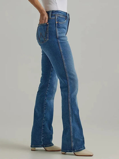 Wrangler Retro Women's Bailey Ember High Rise Bootcut Jeans 112344635-Painted Cowgirl Western Store