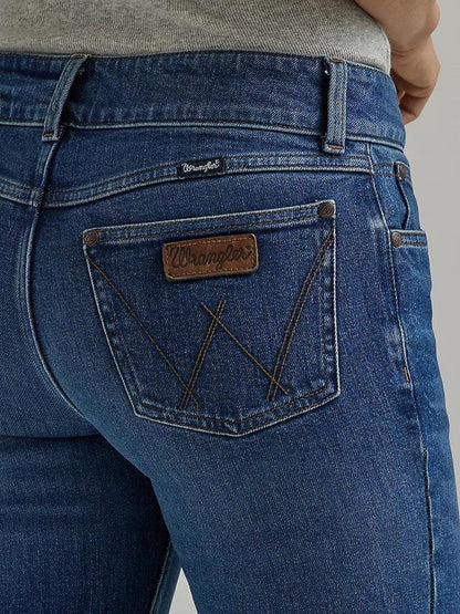 Wrangler Retro Women's Mae Isabela Mid Rise Bootcut Jeans 112344582-Painted Cowgirl Western Store
