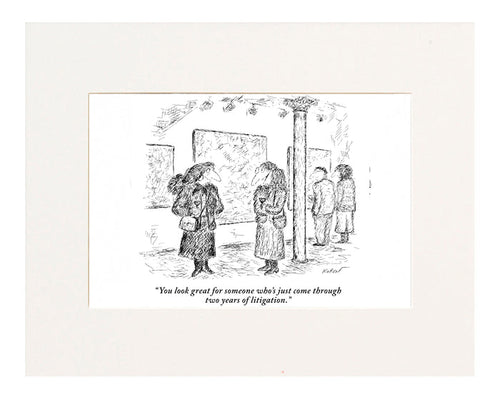 You Look Great Cartoon Print